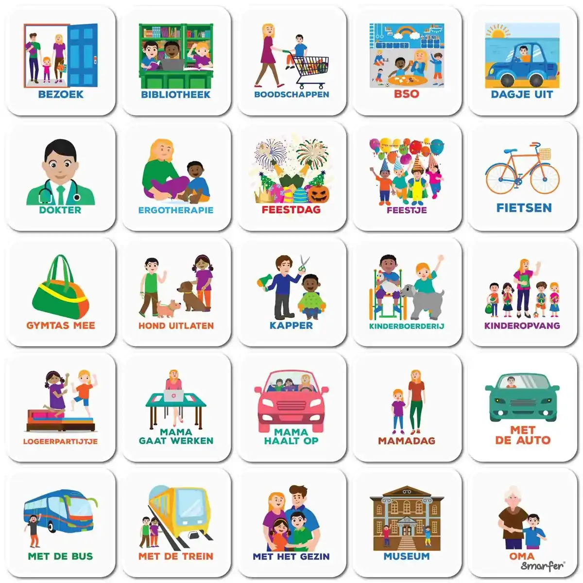 1 low (1) 50x Buitenshuis pictogrammen - Uitbreiding - Afbeelding 1