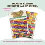 Startset plan- & beloningssysteem - Inclusief magnetisch planbord en beloningsbord (2 borden) - Afbeelding 7