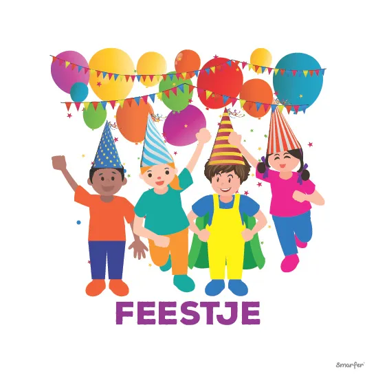 FEESTJE Pictogram - Feestje - Afbeelding 1