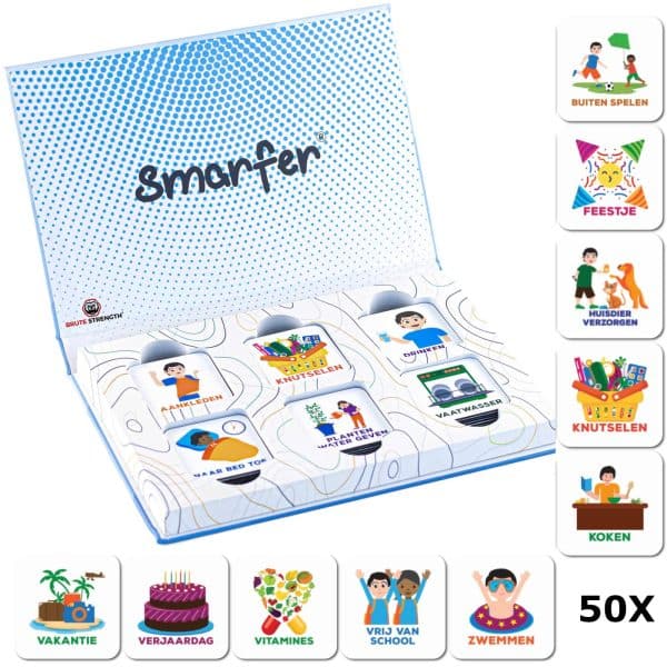 50x Magnetische pictogrammen - Basis set