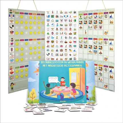 Startset plan- & beloningssysteem - Inclusief magnetisch planbord en beloningsbord (2 borden)