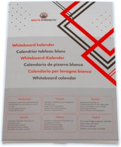 Magnetische weekplanner space - 42 x 29 cm – Whiteboard - Brute Strength - Afbeelding 4