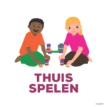 Pictogram - Thuis spelen