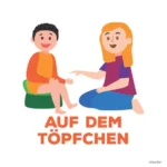 Piktogramm - Auf dem töpfchen