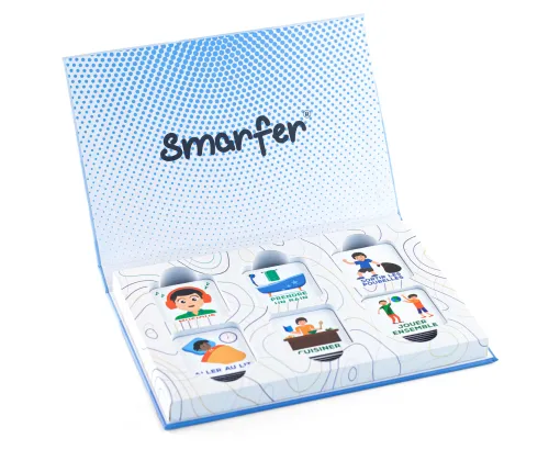 Smarfer ensemble Ensemble de Pictogrammes - Activité intérieure - 50 Pictogrammes Magnétiques – Image 1