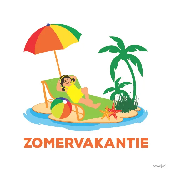 ZOMERVAKANTIE.webp Pictogram - Zomervakantie - Afbeelding 1