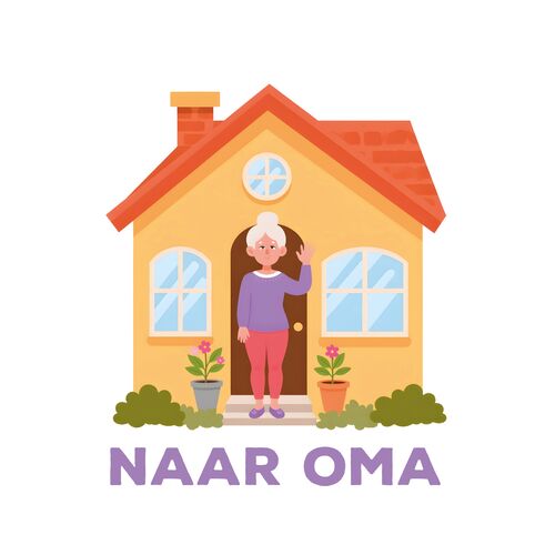 NAAR-OMA.jpg Pictogram - Naar Oma - Afbeelding 1