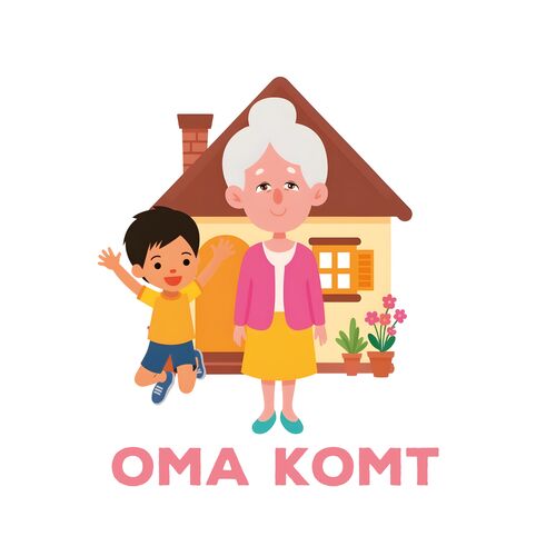 OMA-KOMT.jpg Pictogram - Oma Komt - Afbeelding 1